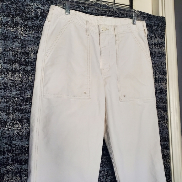 Levi's Premium Chore Utility Pants A10380001 White Men's Size 31X32 Straight - Picture 2 of 12